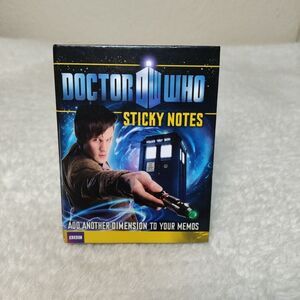 Doctor Who Dr. Sticky Notes Booklet Tardis - 6 Different Notepads Collectible